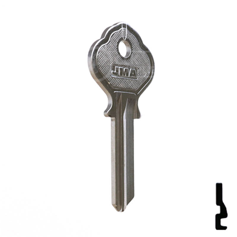 Uncut Key Blank | Ilco | 1054K Residential-Commercial Key Ilco