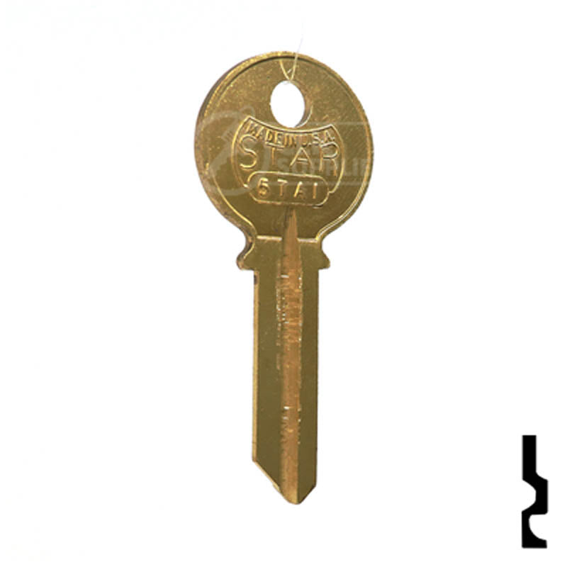 Uncut Key Blank | Ilco | 1141 Residential-Commercial Key Ilco