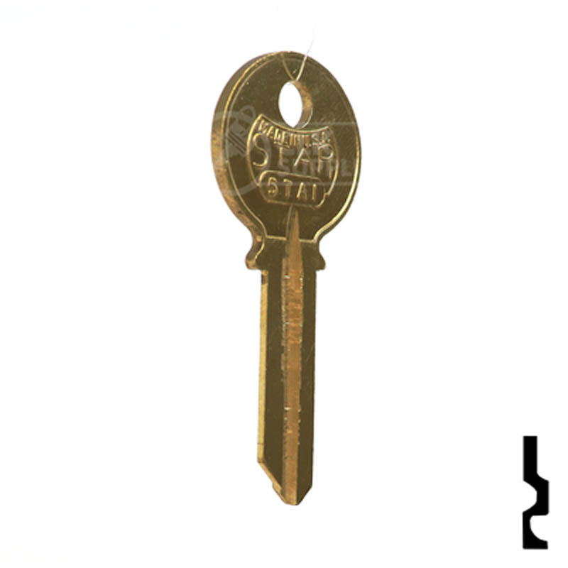 Uncut Key Blank | Ilco | 1141 Residential-Commercial Key Ilco