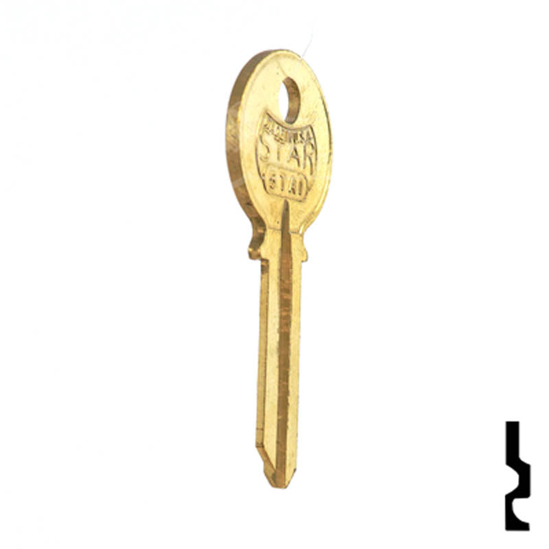 Uncut Key Blank | Ilco | 1141 Residential-Commercial Key Ilco