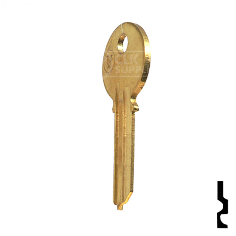 Uncut Key Blank | Ilco | 1141 Residential-Commercial Key Ilco