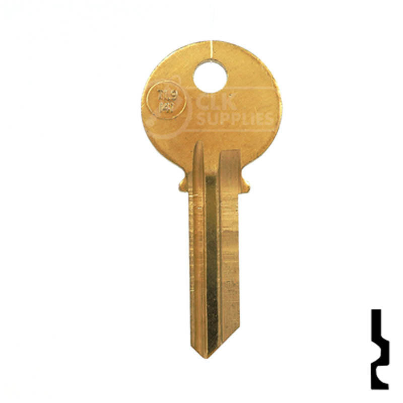 Uncut Key Blank | Ilco | 1141 Residential-Commercial Key Ilco