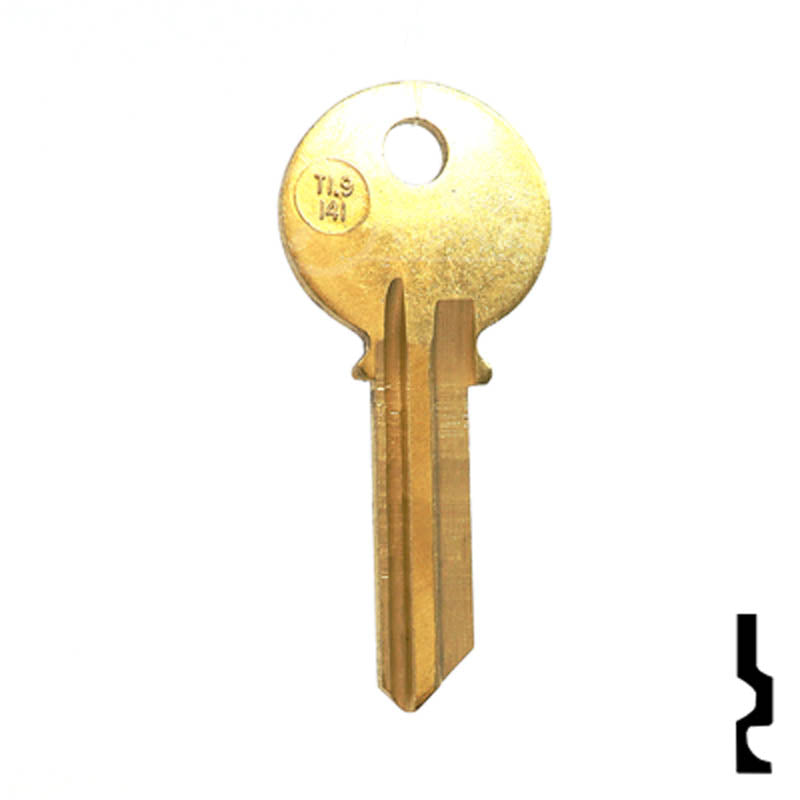 Uncut Key Blank | Ilco | 1141 Residential-Commercial Key Ilco