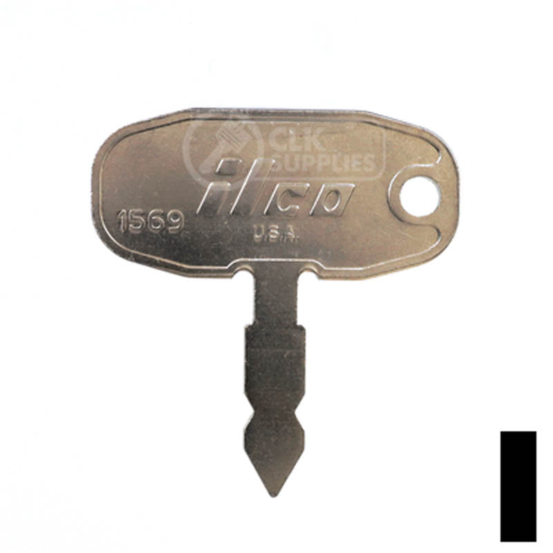 Uncut Key Blank | Ilco | 1569 Residential-Commercial Key Ilco