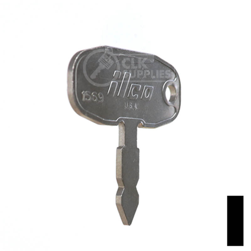 Uncut Key Blank | Ilco | 1569 Residential-Commercial Key Ilco