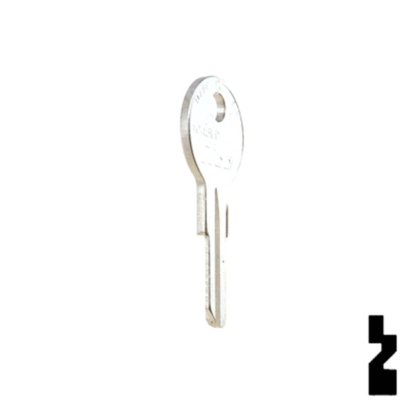 Uncut Key Blank | Illinois | 1043ED Residential-Commercial Key Ilco