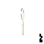 Uncut Key Blank | Illinois | 1043ED Residential-Commercial Key Ilco