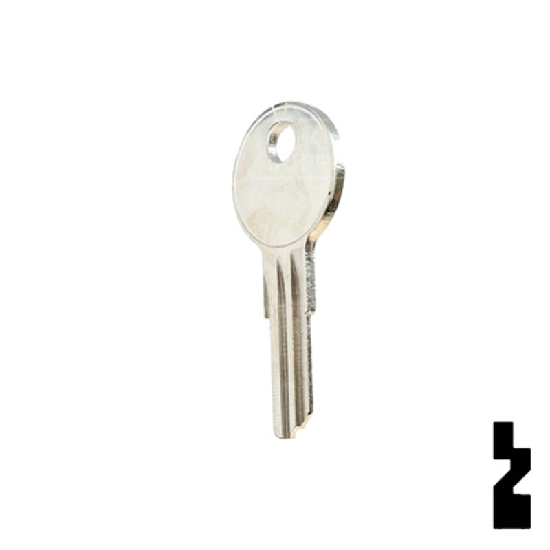 Uncut Key Blank | Illinois | 1043ED Residential-Commercial Key Ilco