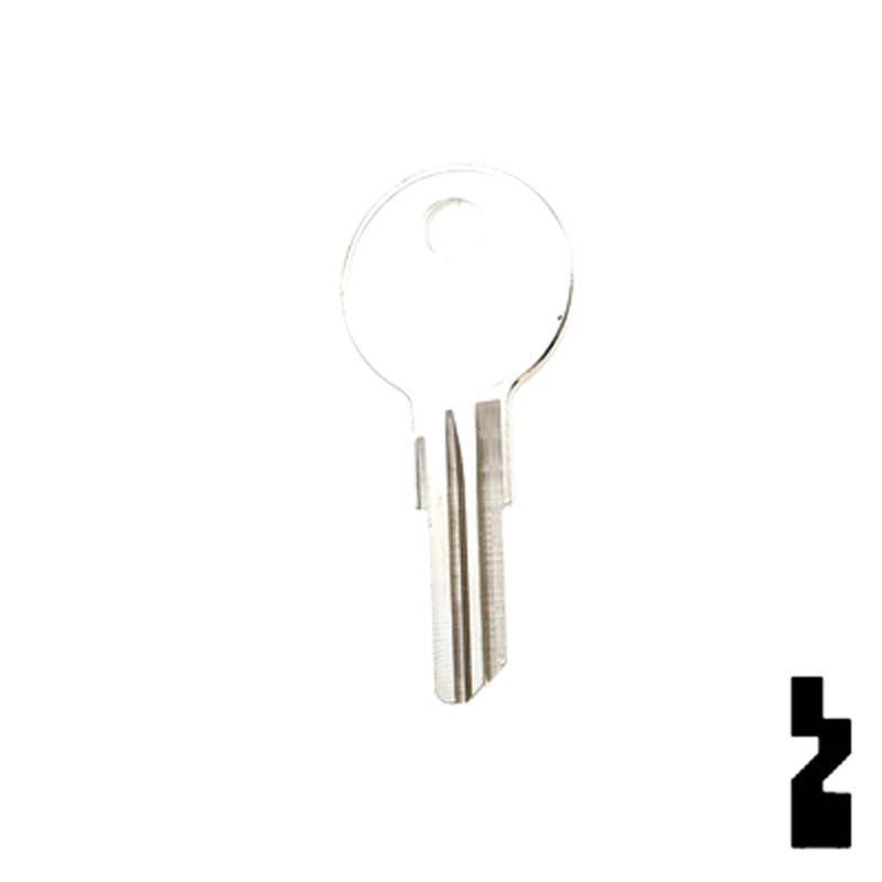 Uncut Key Blank | Illinois | 1043ED Residential-Commercial Key Ilco