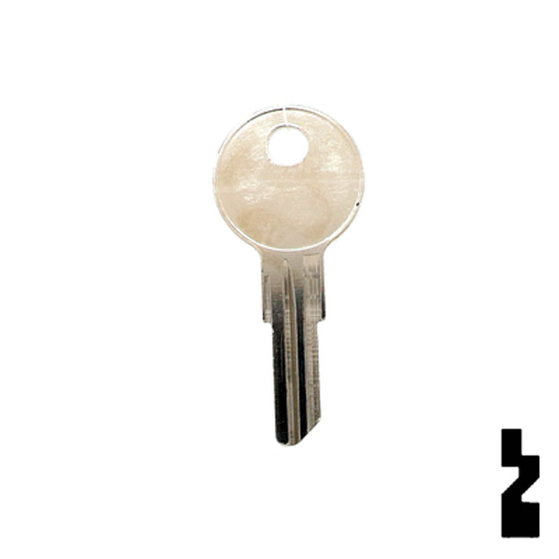 Uncut Key Blank | Illinois | 1043ED Residential-Commercial Key Ilco