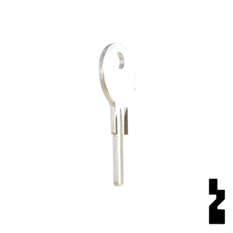 Uncut Key Blank | Illinois | 1043ED Residential-Commercial Key Ilco