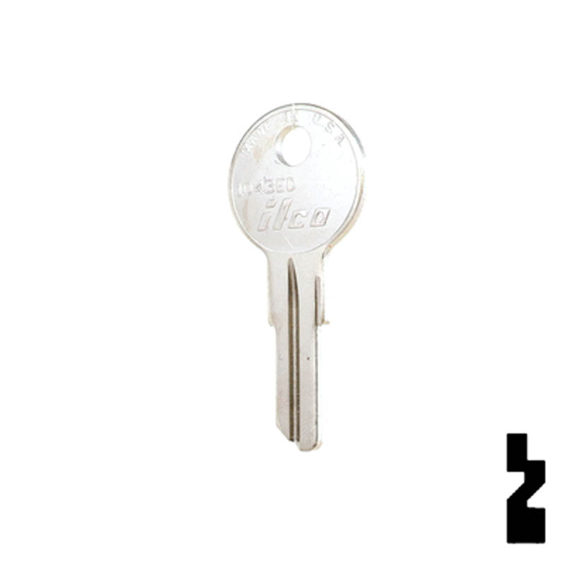 Uncut Key Blank | Illinois | 1043ED Residential-Commercial Key Ilco
