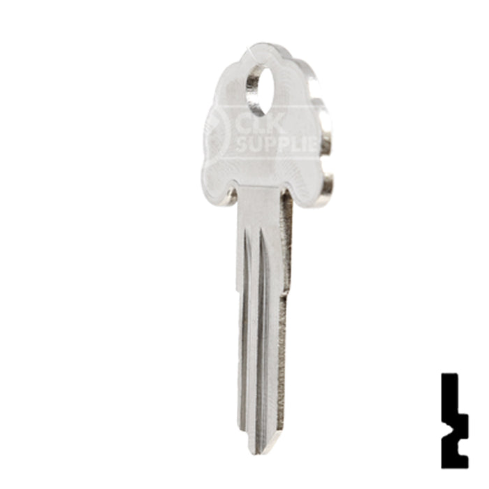 Uncut Key Blank | Imperial Cam Lock | 1624 Residential-Commercial Key Ilco