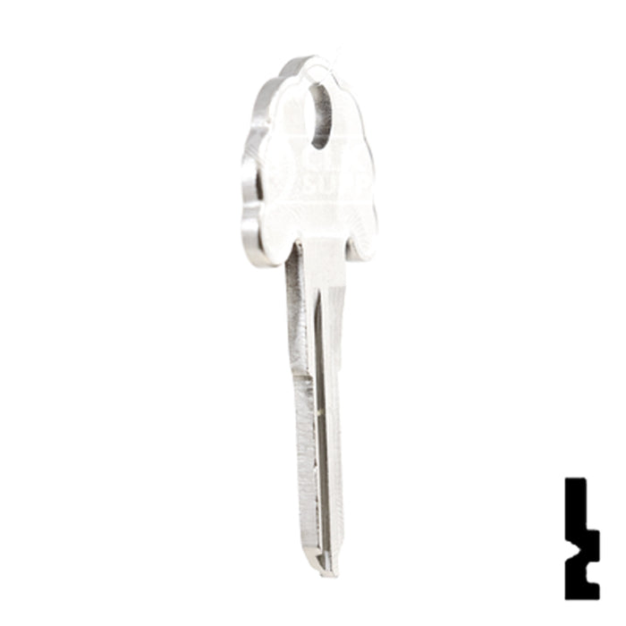 Uncut Key Blank | Imperial Cam Lock | 1624 Residential-Commercial Key Ilco