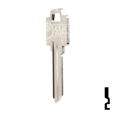 Uncut Key Blank | Imported Weiser | EZ3, WR5 Residential-Commercial Key Ilco