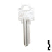 Uncut Key Blank | Imported Weiser | EZ3, WR5 Residential-Commercial Key Ilco