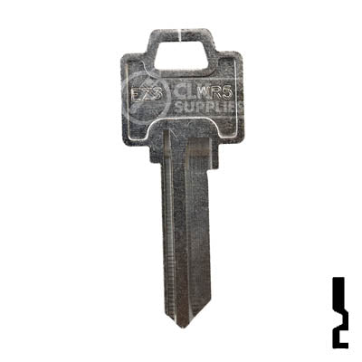 Uncut Key Blank | Imported Weiser | EZ3, WR5 Residential-Commercial Key Ilco