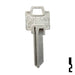 Uncut Key Blank | Imported Weiser | EZ3, WR5 Residential-Commercial Key Ilco