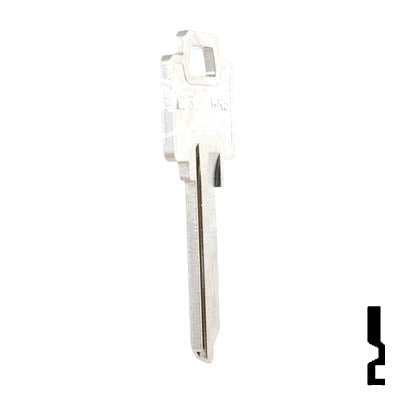 Uncut Key Blank | Imported Weiser | EZ3, WR5 Residential-Commercial Key Ilco