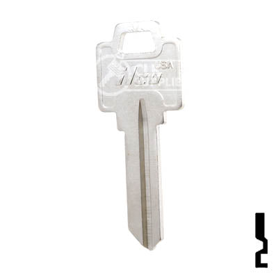 Uncut Key Blank | Imported Weiser | EZ3, WR5 Residential-Commercial Key Ilco