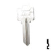 Uncut Key Blank | Imported Weiser | EZ3, WR5 Residential-Commercial Key Ilco