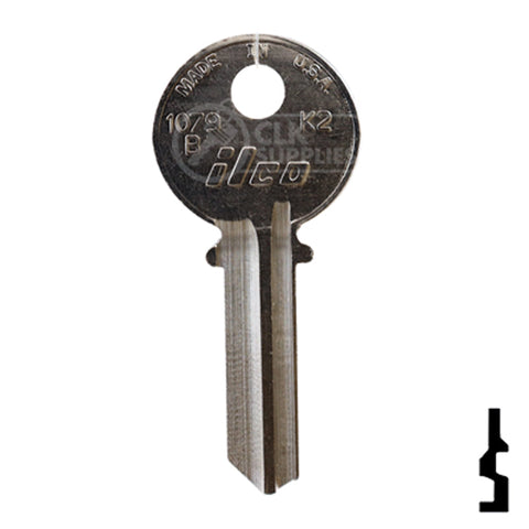 Uncut  Key Blank | Keil | 1079B, K2