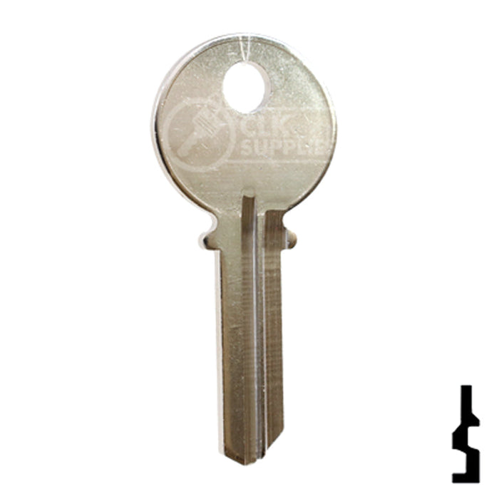 Uncut  Key Blank | Keil | 1079B, K2 Residential-Commercial Key Ilco