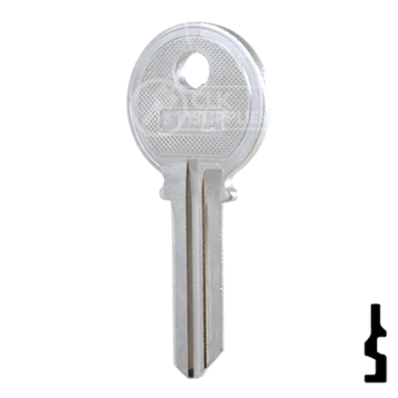 Uncut Key Blank| Keil | K2, 1079B, KEI-2 Residential-Commercial Key JMA USA