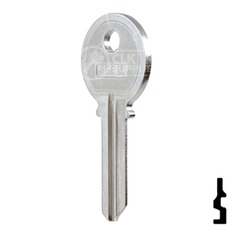Uncut Key Blank| Keil | K2, 1079B, KEI-2 Residential-Commercial Key JMA USA