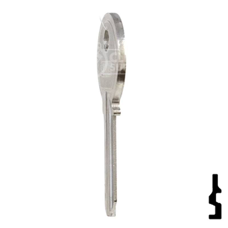 Uncut Key Blank| Keil | K2, 1079B, KEI-2 Residential-Commercial Key JMA USA