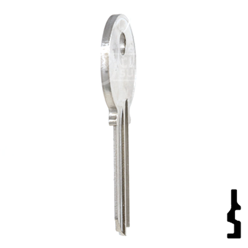 Uncut Key Blank| Keil | K2, 1079B, KEI-2 Residential-Commercial Key JMA USA