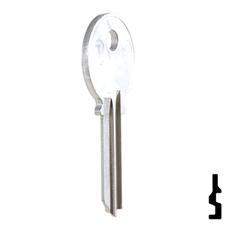 Uncut Key Blank| Keil | K2, 1079B, KEI-2 Residential-Commercial Key JMA USA
