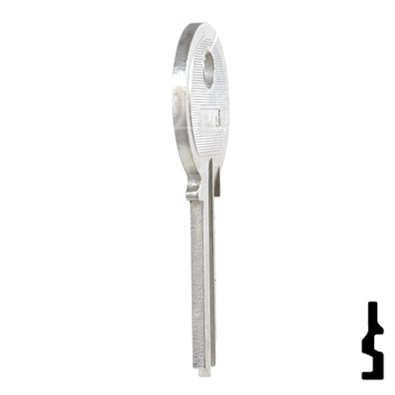 Uncut Key Blank| Keil | K2, 1079B, KEI-2 Residential-Commercial Key JMA USA