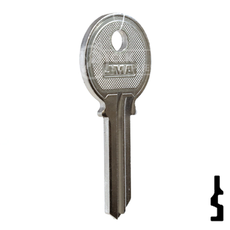 Uncut Key Blank| Keil | K2, 1079B, KEI-2 Residential-Commercial Key JMA USA