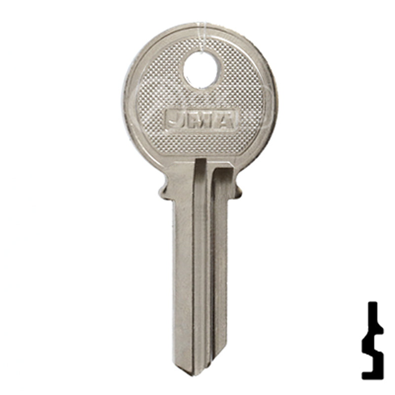 Uncut Key Blank| Keil | K2, 1079B, KEI-2 Residential-Commercial Key JMA USA