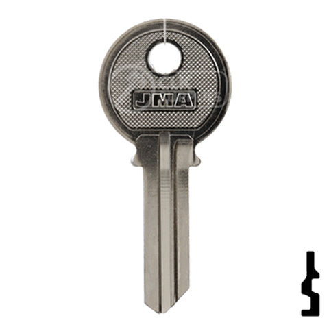 Uncut Key Blank| Keil | K2, 1079B, KEI-2 Residential-Commercial Key JMA USA