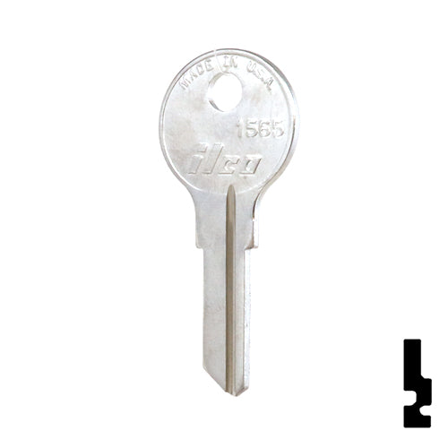 Uncut Key Blank | Kennedy | 1565 Residential-Commercial Key Ilco