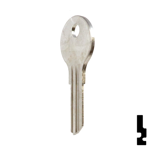 Uncut Key Blank | Kennedy | 1565 Residential-Commercial Key Ilco