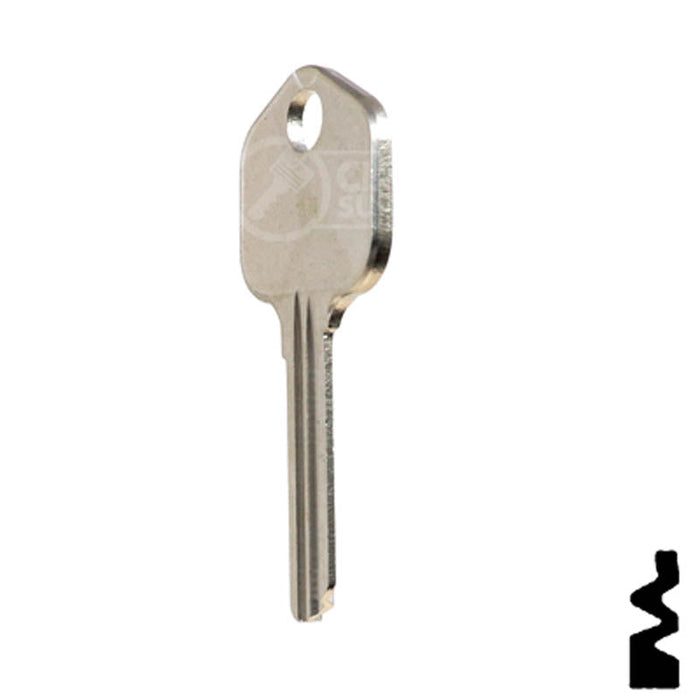 Uncut Key Blank | Kwikset | 1176D Residential-Commercial Key Ilco