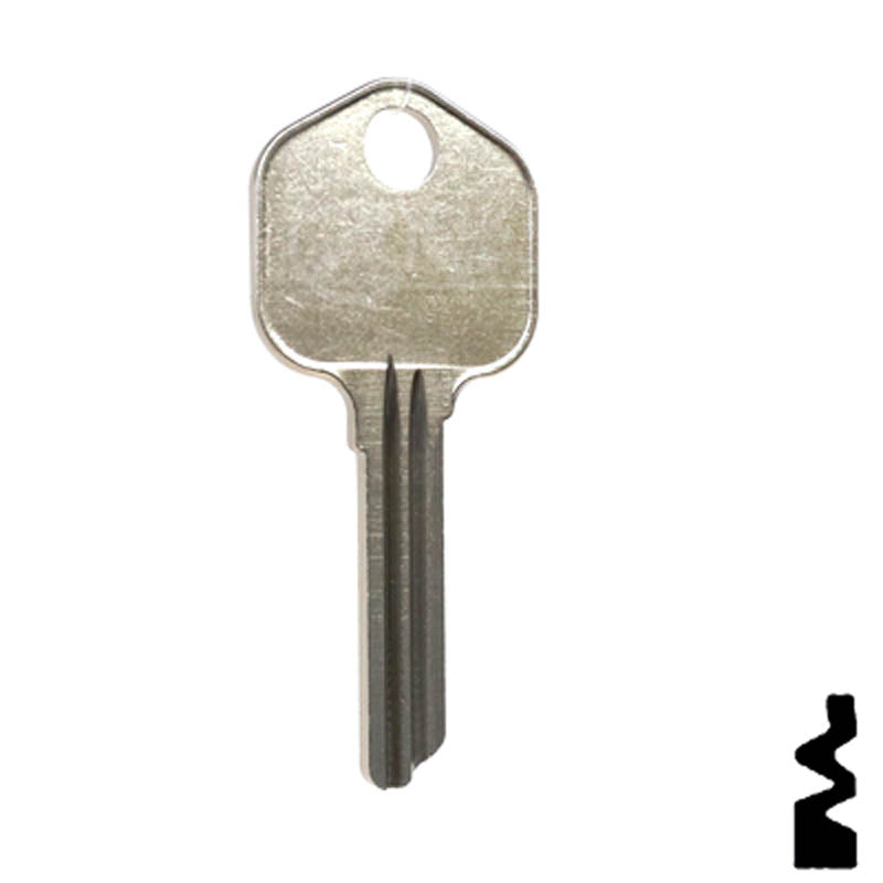 Uncut Key Blank | Kwikset | 1176D Residential-Commercial Key Ilco