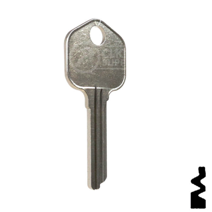 Uncut Key Blank | Kwikset | 1176D Residential-Commercial Key Ilco