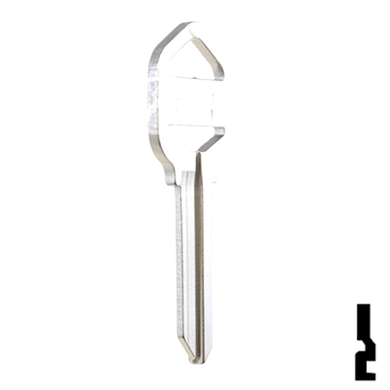 Uncut Key Blank | Kwikset | EZ1, LSD-1D Residential-Commercial Key JMA USA