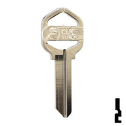 Uncut Key Blank | Kwikset | EZ1, LSD-1D Residential-Commercial Key JMA USA