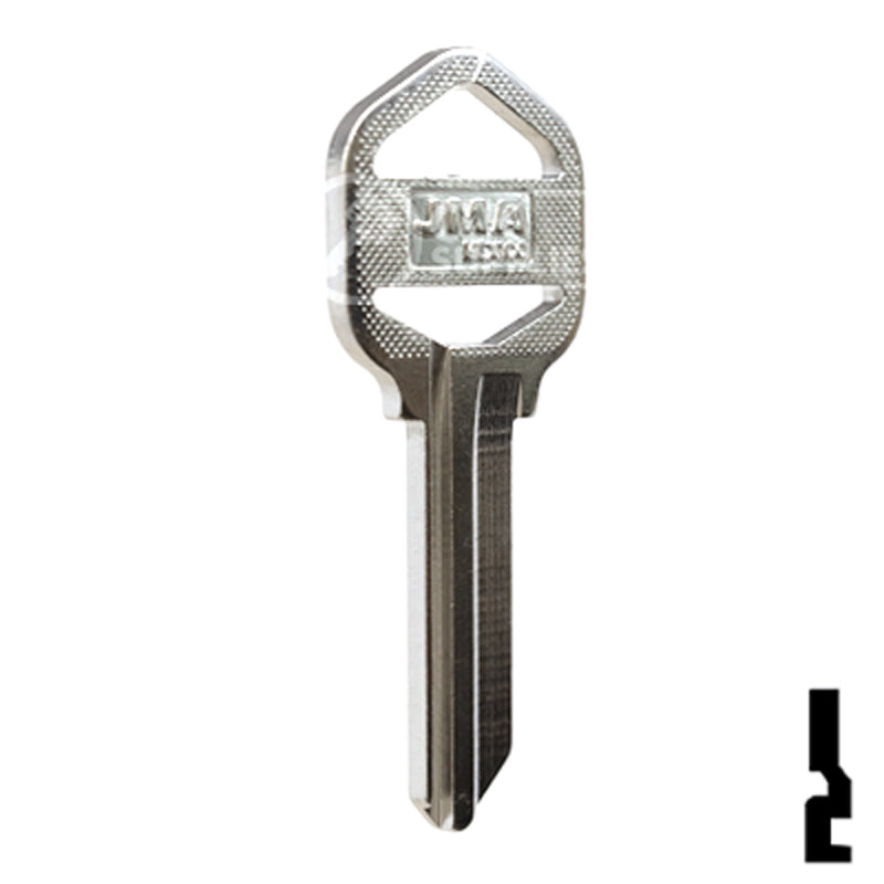 Uncut Key Blank | Kwikset | EZ1, LSD-1D Residential-Commercial Key JMA USA