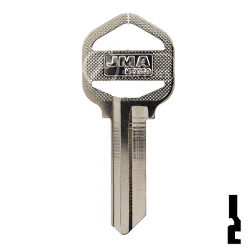 Uncut Key Blank | Kwikset | EZ1, LSD-1D Residential-Commercial Key JMA USA