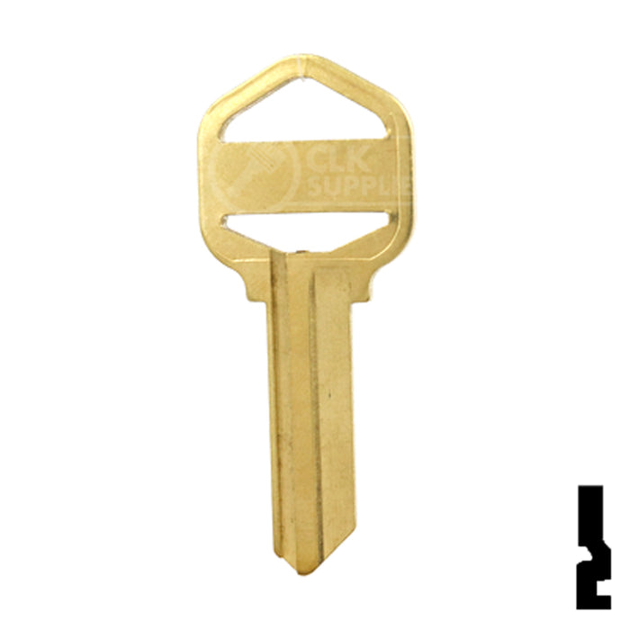 Uncut Key Blank | Kwikset | EZ1, LSD-1DE Residential-Commercial Key JMA USA