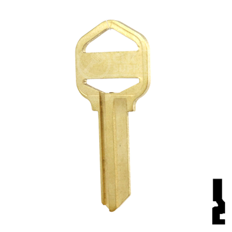 Uncut Key Blank | Kwikset | EZ1, LSD-1DE Residential-Commercial Key JMA USA
