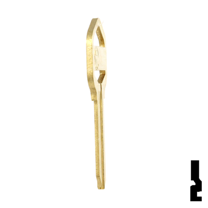 Uncut Key Blank | Kwikset | EZ1, LSD-1DE Residential-Commercial Key JMA USA