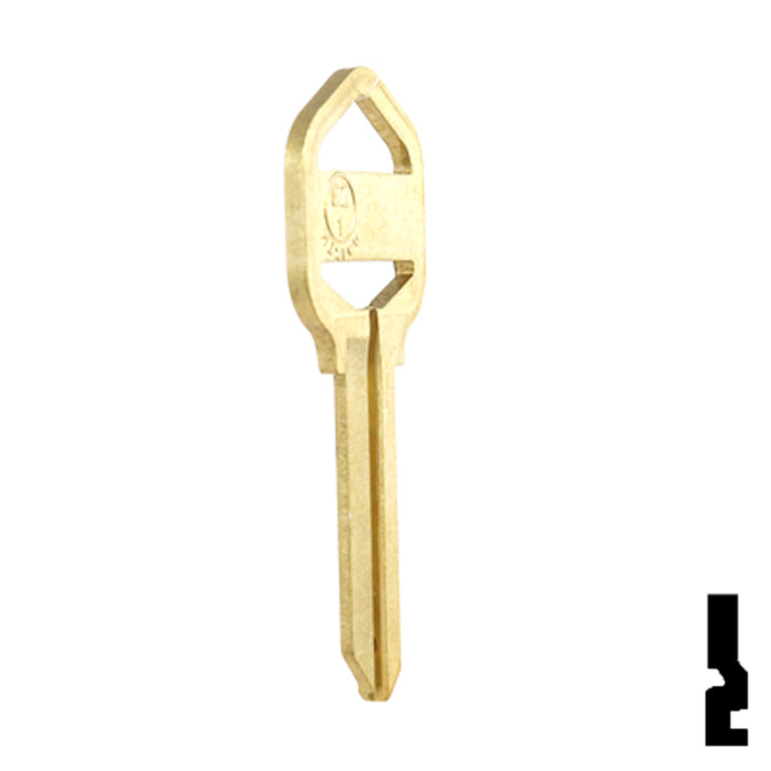 Uncut Key Blank | Kwikset | EZ1, LSD-1DE Residential-Commercial Key JMA USA