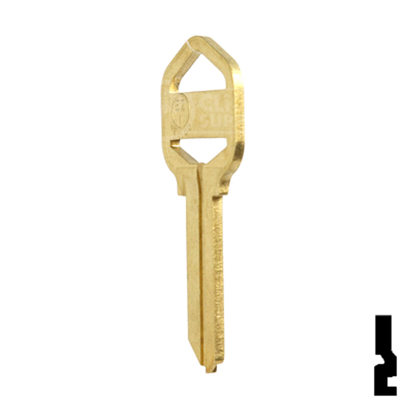 Uncut Key Blank | Kwikset | EZ1, LSD-1DE Residential-Commercial Key JMA USA